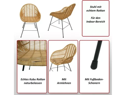 Chaise De Salle à Manger MCW-M28 (lot De 6) -Meilleur Meubles Magasin chaise 24552661