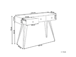 Console Bois Sombre Et Noir MALSALA -Meilleur Meubles Magasin console 12595429