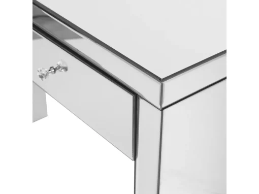 Coiffeuse Effet Miroir Avec 2 Tiroirs MARLE -Meilleur Meubles Magasin console 16285423