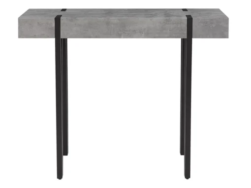 Console Effet Béton Gris Clair ADENA -Meilleur Meubles Magasin console 16285779