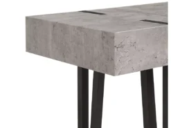 Console Effet Béton Gris Clair ADENA -Meilleur Meubles Magasin console 16285781