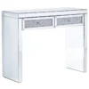 Console Effet Diamants Broyés / Miroir 2 Tiroirs TILLY -Meilleur Meubles Magasin console 16285847
