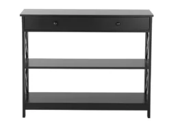 Console Noire MONTGOMERY -Meilleur Meubles Magasin console 16436891