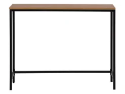 Table Console Imitation Bois Foncé TULIA -Meilleur Meubles Magasin console 16710823