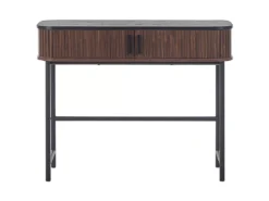 Console Bois Sombre Et Noir JOSE -Meilleur Meubles Magasin console 16710973