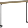 Table Console Table D’entrée Buffet Bout De Canapé Table D'appoint Cadre Et Pieds En Fer, FSB50-PF -Meilleur Meubles Magasin console 19183415
