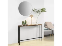 FSB19-XL-N Table Console Table D'appoint Bout De CanapéCadre Et 4 Pieds En Fer -Meilleur Meubles Magasin console 19183493