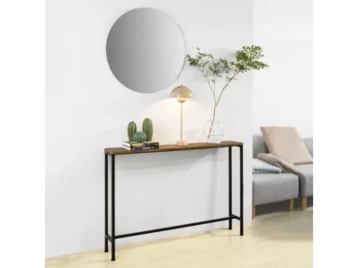 FSB19-XL-N Table Console Table D'appoint Bout De CanapéCadre Et 4 Pieds En Fer -Meilleur Meubles Magasin console 19183493