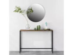 FSB19-XL-N Table Console Table D'appoint Bout De CanapéCadre Et 4 Pieds En Fer -Meilleur Meubles Magasin console 19183497