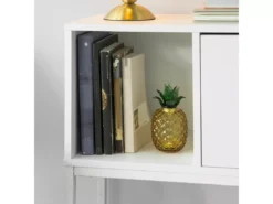 Table Console Table D'appoint Table D'Entrée Bureau Informatique Pour Ordinateur, FSB21-W -Meilleur Meubles Magasin console 19406673