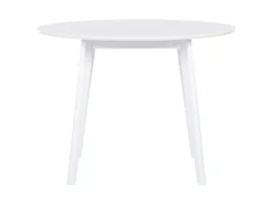 Ensemble De Salle à Manger Blanc 4 Places ROXBY -Meilleur Meubles Magasin ensemble table et chaise 16156705