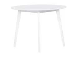 Ensemble De Salle à Manger Blanc 4 Places ROXBY -Meilleur Meubles Magasin ensemble table et chaise 16156707