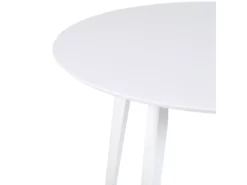 Ensemble De Salle à Manger Blanc 4 Places ROXBY -Meilleur Meubles Magasin ensemble table et chaise 16156709