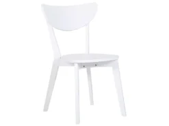 Ensemble De Salle à Manger Blanc 4 Places ROXBY -Meilleur Meubles Magasin ensemble table et chaise 16156713