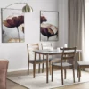 Ensemble De Table Et 4 Chaises 118 X 77 Cm MODESTO -Meilleur Meubles Magasin ensemble table et chaise 16613057