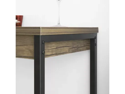 Lot Table Et Tabourets De Bar De Style Industriel Ensemble Table De Bar + 2 Tabourets, Ogt30-n -Meilleur Meubles Magasin ensemble table et chaise 19380451