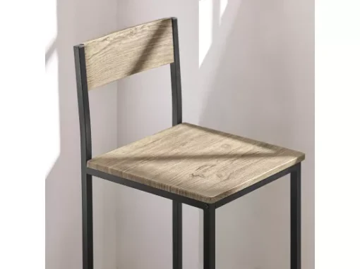 Ensemble Table De Bar + 2 Chaises Set De 1 Table + 2 Tabouret Haut De Bar Table Haute, Ogt03-n -Meilleur Meubles Magasin ensemble table et chaise 19399481