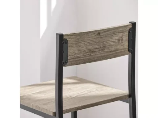 Ensemble Table De Bar + 2 Chaises Set De 1 Table + 2 Tabouret Haut De Bar Table Haute, Ogt03-n -Meilleur Meubles Magasin ensemble table et chaise 19399483