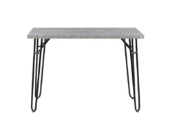 Ensemble De Salle à Manger 4 Places Effet Marbre Gris KEMPTON -Meilleur Meubles Magasin ensemble table et chaise 19479049