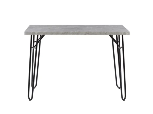 Ensemble De Salle à Manger 4 Places Effet Marbre Gris KEMPTON -Meilleur Meubles Magasin ensemble table et chaise 19479049