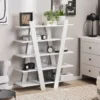 Étagère 5 étages Blanche ESCALANTE -Meilleur Meubles Magasin etagere 14820891