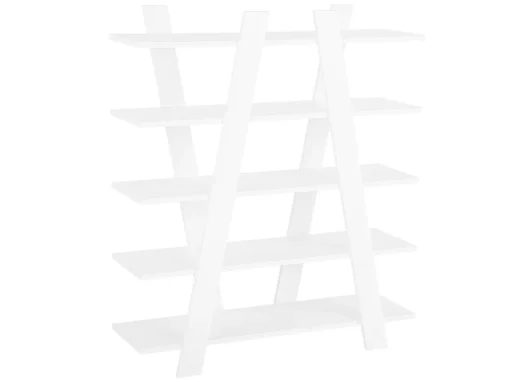 Étagère 5 étages Blanche ESCALANTE -Meilleur Meubles Magasin etagere 14820893