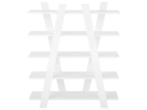 Étagère 5 étages Blanche ESCALANTE -Meilleur Meubles Magasin etagere 14820901