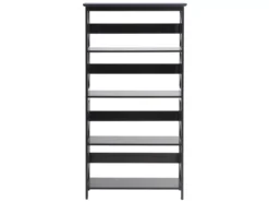 Bibliothèque Noire 4 étages FOSTER -Meilleur Meubles Magasin etagere 16141281