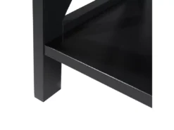Bibliothèque Noire 4 étages FOSTER -Meilleur Meubles Magasin etagere 16141291