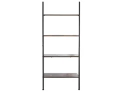 Étagère échelle Effet Bois Foncé / Noir VILSECK -Meilleur Meubles Magasin etagere 16141419