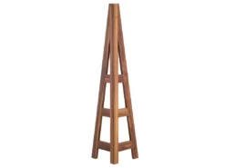 Étagère D'angle 5 Niveaux En Bois Foncé MOBILE SOLO -Meilleur Meubles Magasin etagere 16142099
