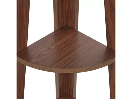 Étagère D'angle 5 Niveaux En Bois Foncé MOBILE SOLO -Meilleur Meubles Magasin etagere 16142101
