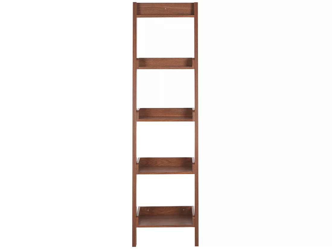 Étagère En échelle 5 Niveaux En Bois Foncé DUO 6 Étagère En échelle 5 Niveaux En Bois Foncé DUO – Image 4