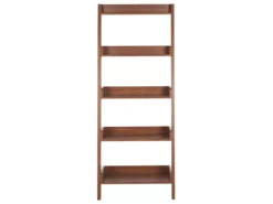Étagère En échelle 5 Niveaux En Bois Foncé MOBILE TRIO -Meilleur Meubles Magasin etagere 16371641