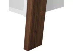 Étagère En échelle 5 Niveaux Bois Foncé Et Blanc MOBILE DUO -Meilleur Meubles Magasin etagere 16371683