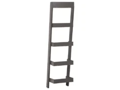 Étagère En échelle 5 Niveaux Gris MOBILE DUO -Meilleur Meubles Magasin etagere 16372153