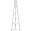Étagère D'angle 5 Niveaux Blanc MOBILE SOLO -Meilleur Meubles Magasin etagere 16372191