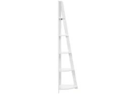 Étagère D'angle 5 Niveaux Blanc MOBILE SOLO -Meilleur Meubles Magasin etagere 16372197