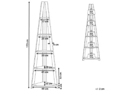 Étagère D'angle 5 Niveaux Gris MOBILE SOLO -Meilleur Meubles Magasin etagere 16372531