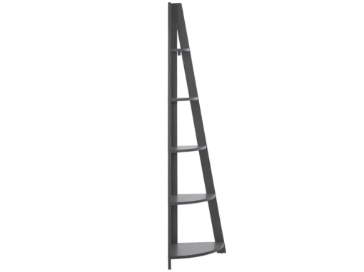 Étagère D'angle 5 Niveaux Gris MOBILE SOLO -Meilleur Meubles Magasin etagere 16372533