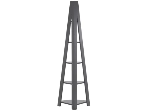 Étagère D'angle 5 Niveaux Gris MOBILE SOLO -Meilleur Meubles Magasin etagere 16372535