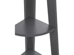 Étagère D'angle 5 Niveaux Gris MOBILE SOLO -Meilleur Meubles Magasin etagere 16372537