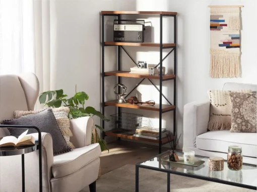 Étagère 5 Niveaux BRISBANE -Meilleur Meubles Magasin etagere 16631081