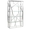 Étagère Argenté De 4 Compartiments HOXIE -Meilleur Meubles Magasin etagere 16631145