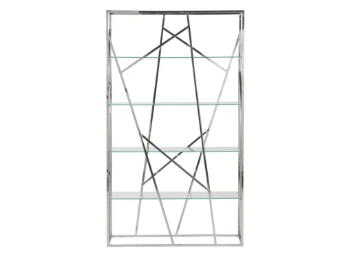 Étagère Argenté De 4 Compartiments HOXIE -Meilleur Meubles Magasin etagere 16631151