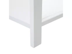 Étagère Blanche Et Bois Clair BOGOTA -Meilleur Meubles Magasin etagere 16631407