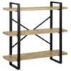 Étagère 3 Niveaux En Bois Clair TIMBER -Meilleur Meubles Magasin etagere 16631461