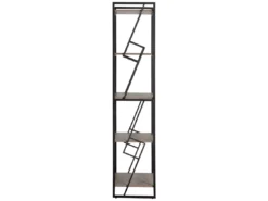 Étagère 5 Compartiments En Bois FORRES -Meilleur Meubles Magasin etagere 17459595