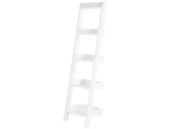Étagère En échelle 5 Niveaux Blanc MOBILE DUO -Meilleur Meubles Magasin etagere 18759437