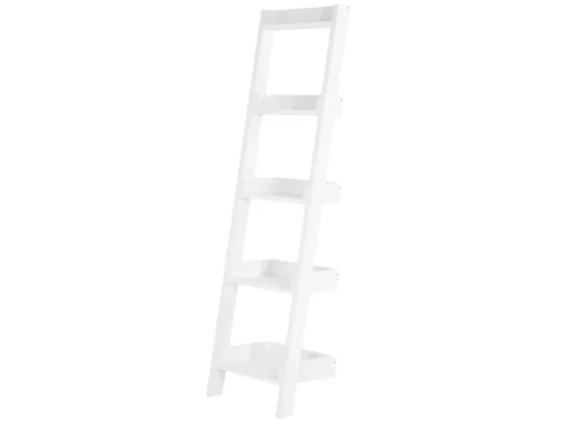Étagère En échelle 5 Niveaux Blanc MOBILE DUO -Meilleur Meubles Magasin etagere 18759437